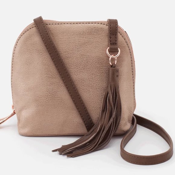 NWT New Hobo Nash Crossbody Rose Dust Leather Retired Rare